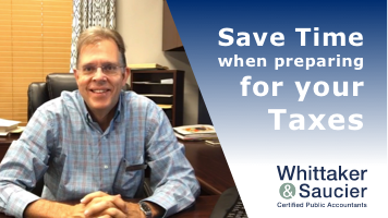 Save Time Preparing Your Taxes