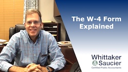 The W-4 Form Explained