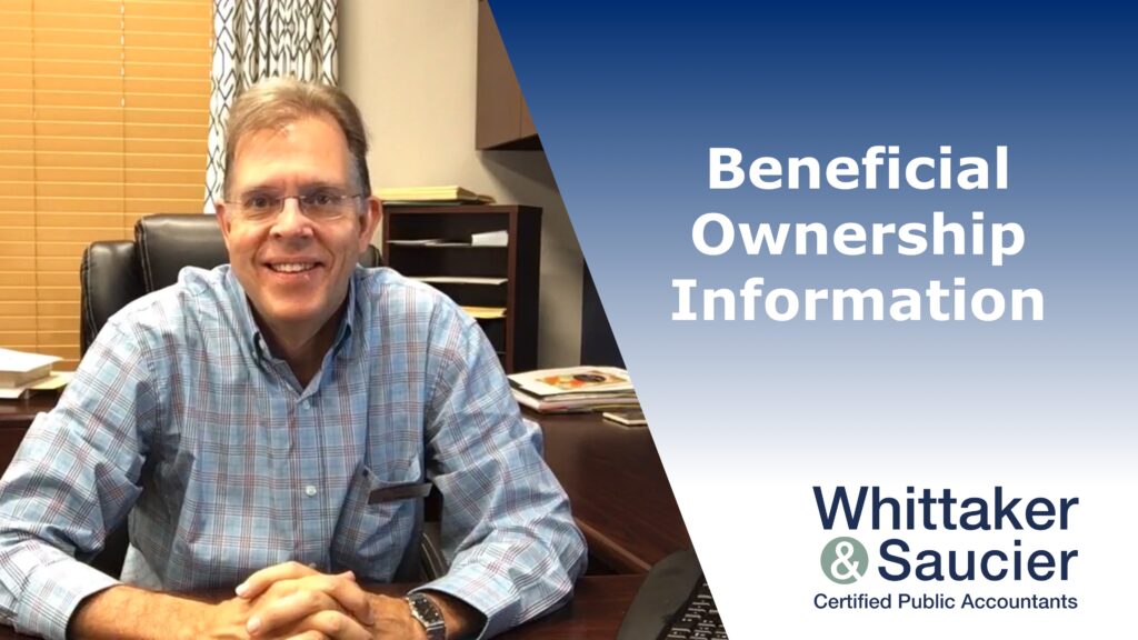 Will you need to report beneficial ownership informantion?