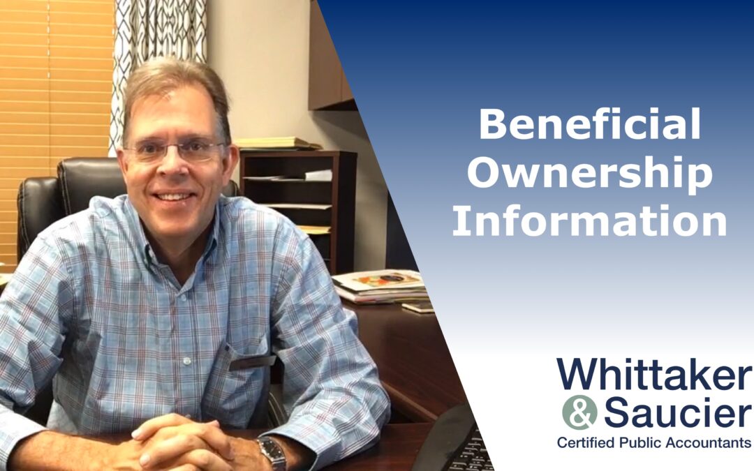 Will you need to report beneficial ownership informantion?